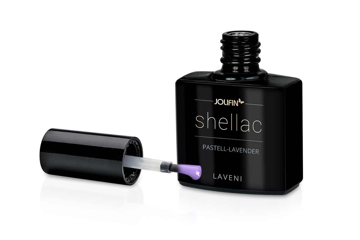 Jolifin LAVENI Shellac - pastel lavender 10ml