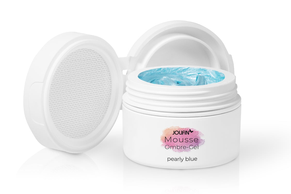 Jolifin Mousse Ombre-Gel - pearly blue 5ml