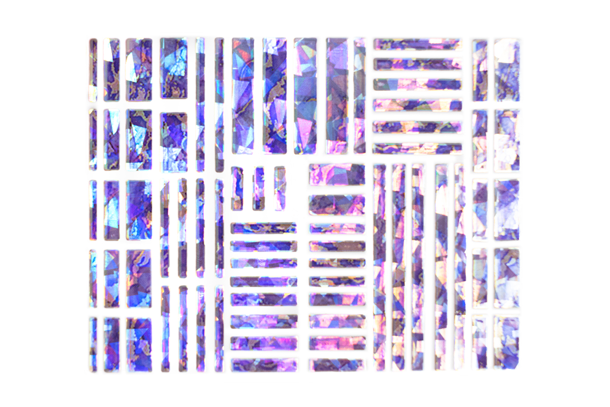 Jolifin LAVENI XL Sticker - Hologramm Marmor Nr. 4