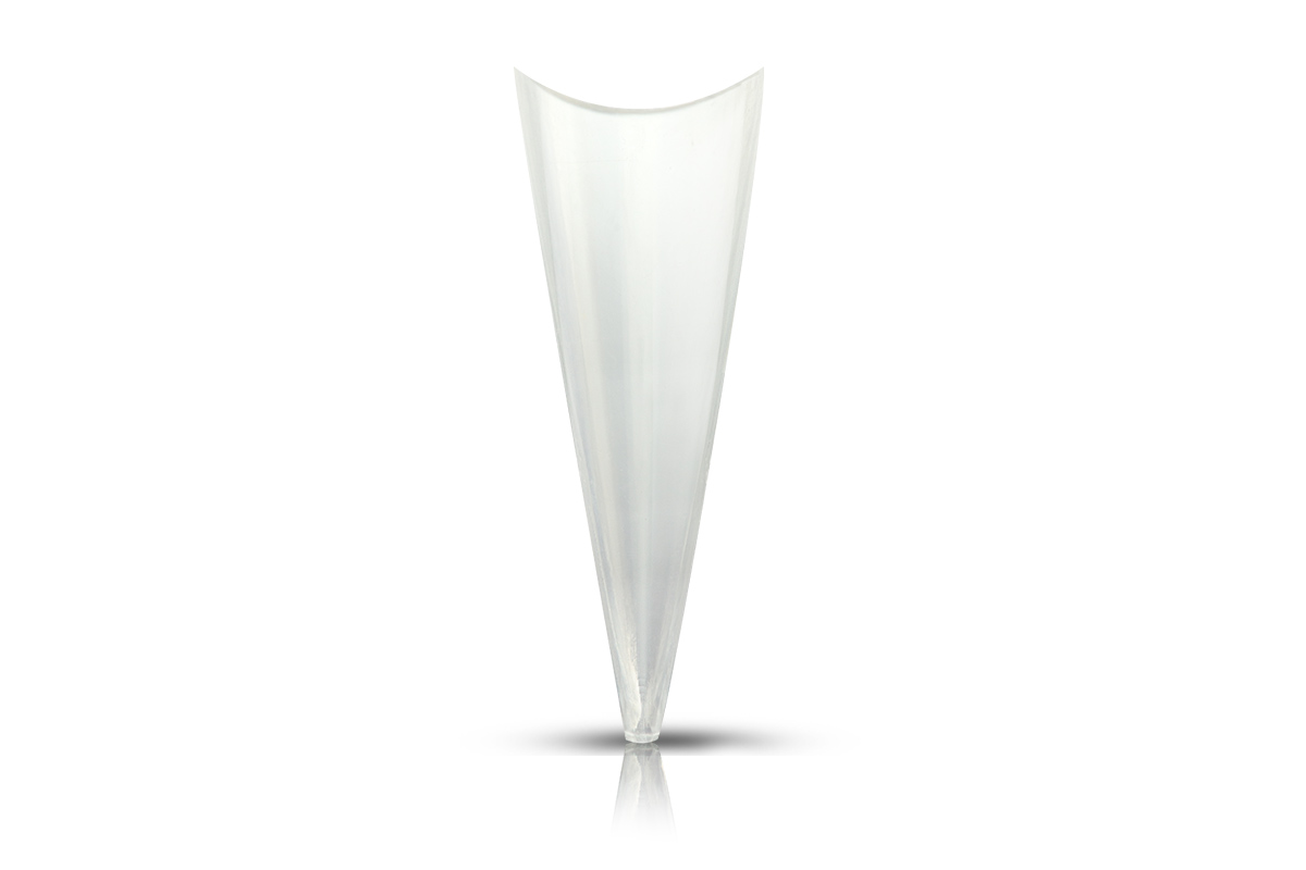 Jolifin 100 tip box - classic Stiletto clear