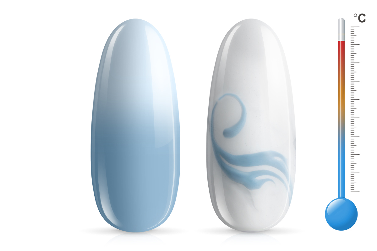 Jolifin LAVENI PRO Farbgel - Thermo ombré sky blue 5ml