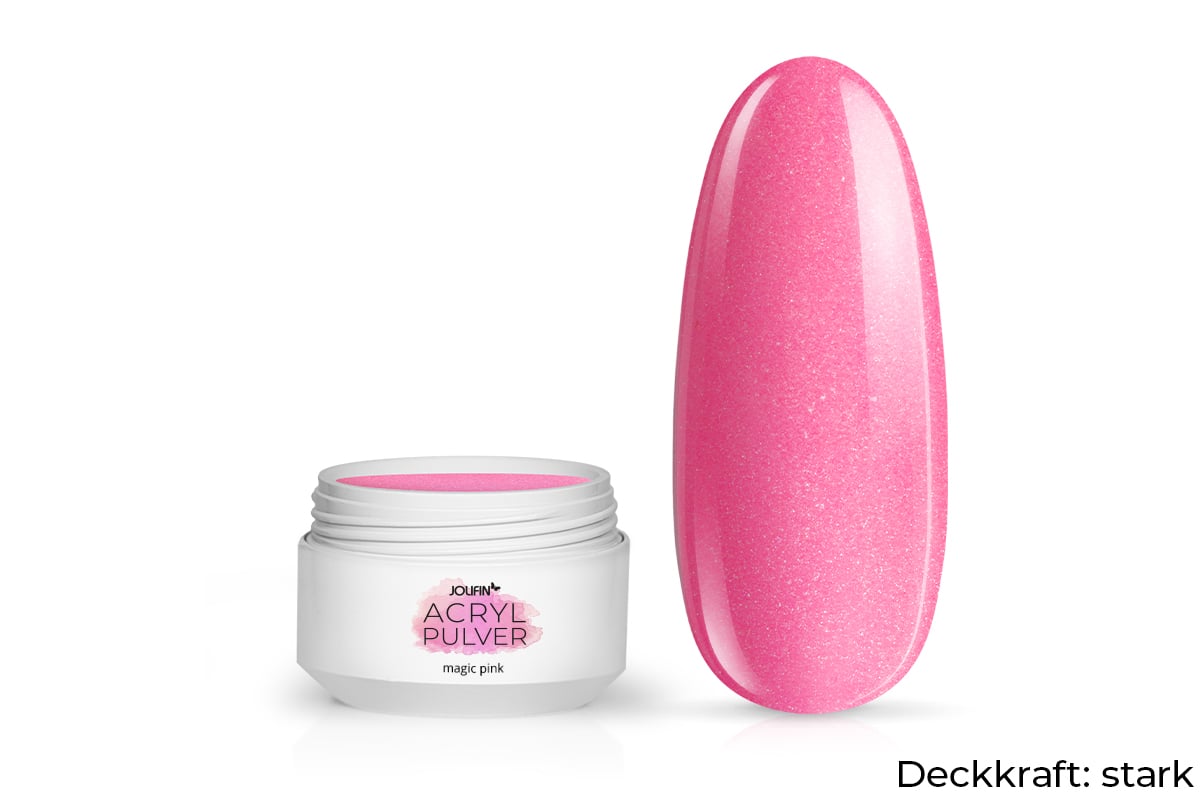 Jolifin acrylic colour powder - magic pink 5g