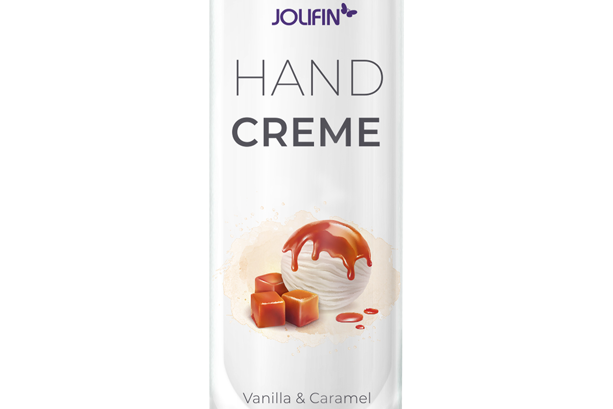 Jolifin Hand Cream - Vanilla & Caramel 30ml