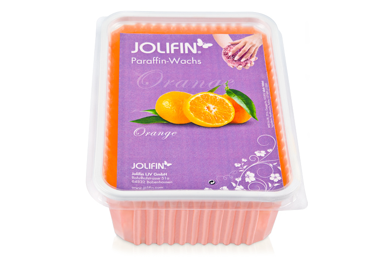 Jolifin Paraffin Wax Block - Orange 1L