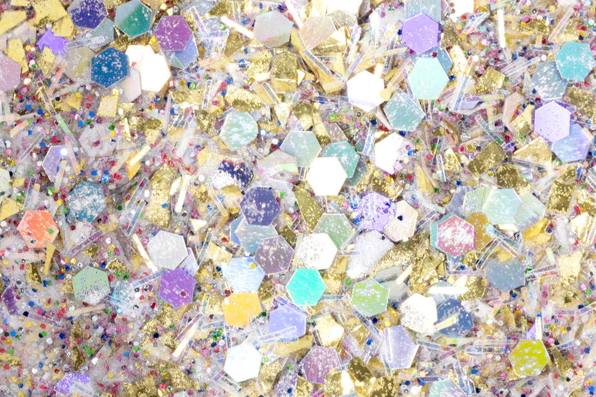 Jolifin Acrylic Colour Powder - Multicolor Glittermix 5g