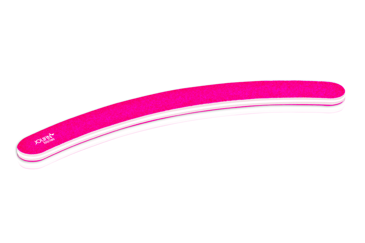 Jolifin file curved neon pink 100/180