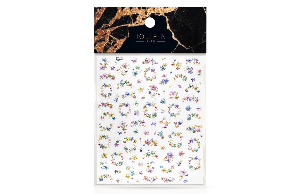 Jolifin LAVENI XL Sticker - Blümchen