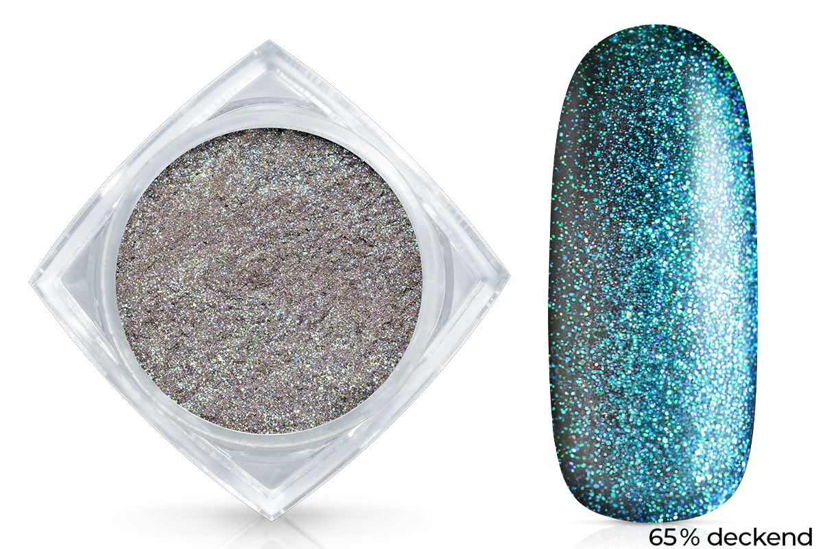 Jolifin Clear Cat-Eye Pigment - Chameleon turquoise
