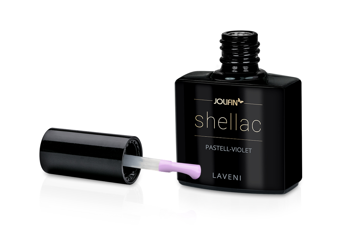 Jolifin LAVENI Shellac - pastel violet 10ml