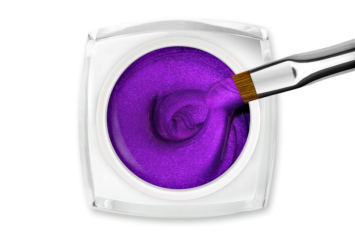 Jolifin LAVENI colour gel - metallic purple 5ml