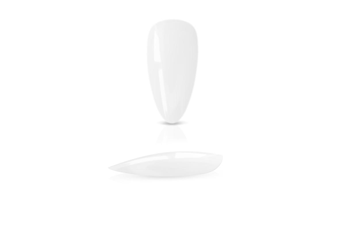 Jolifin 120er Tipbox Press-On ovale Mandel milky white