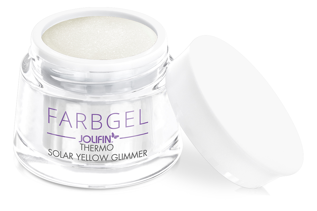 Jolifin Solar Colour Gel yellow Glimmer 5ml