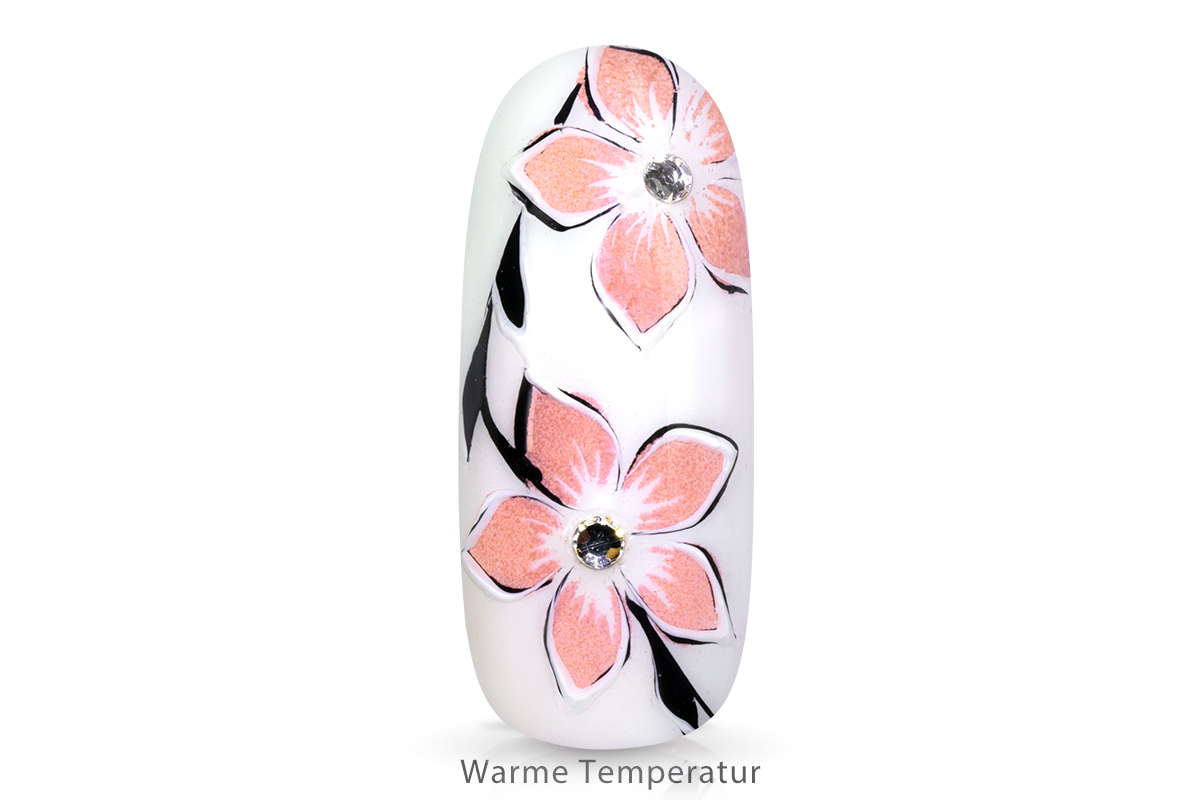Jolifin Ombre-Gel - Thermo violet nude-apricot 5ml