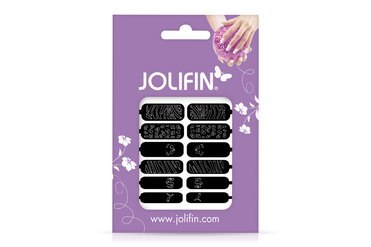 Jolifin Airbrush and Nail Polish Stencil No. 36