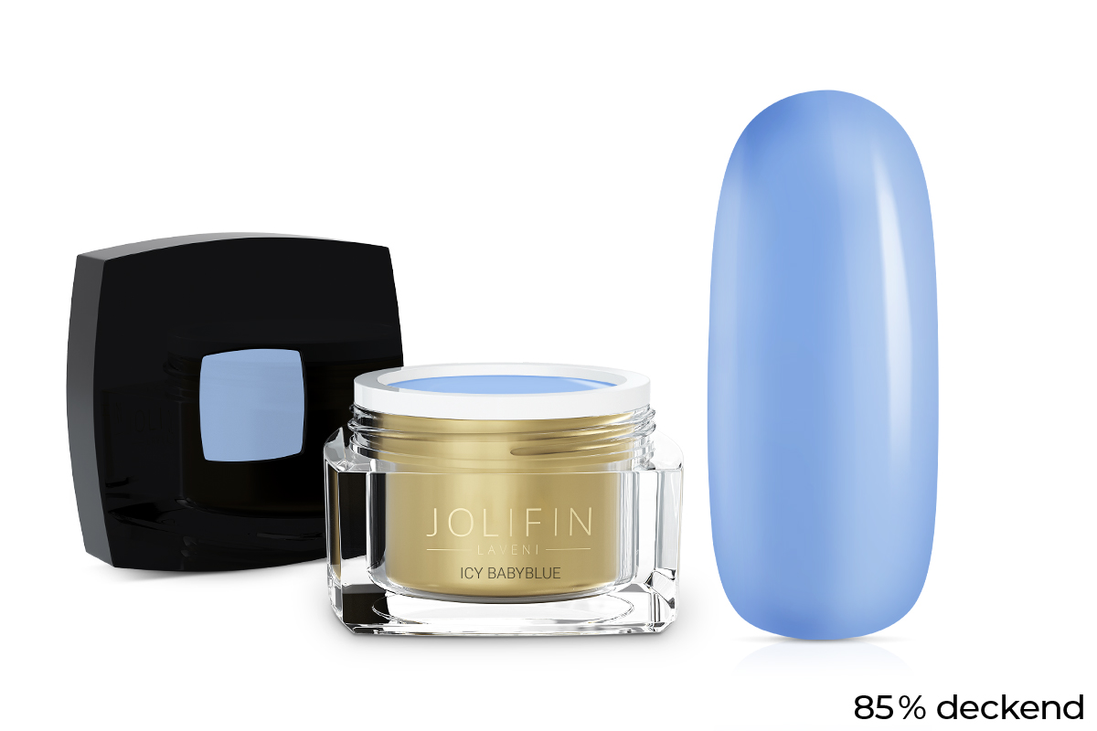 Jolifin LAVENI Colour Gel - icy babyblue 5ml