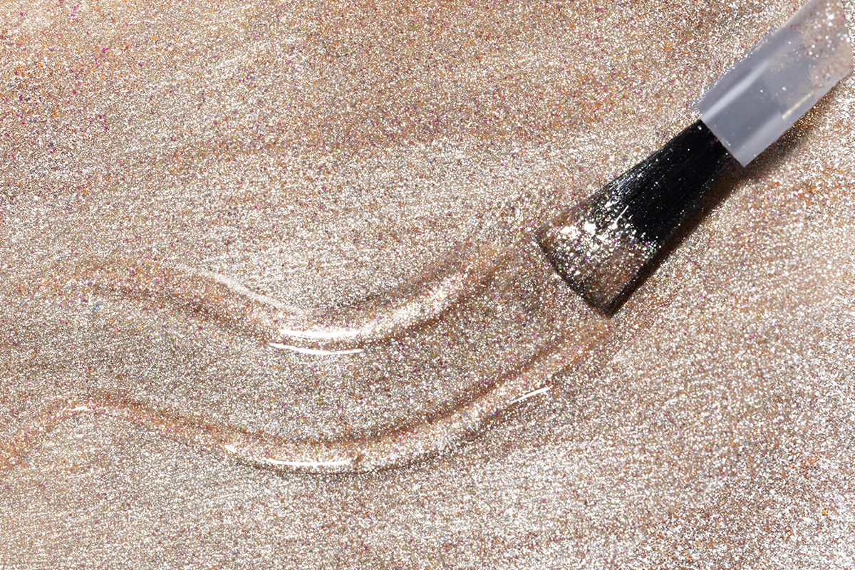 Jolifin LAVENI Shellac - Cat-Eye super shine pastel caramel 10ml