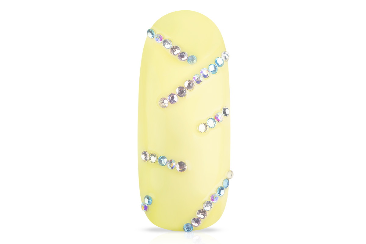 Jolifin LAVENI Rhinestone Display XL - 1,2mm pastel