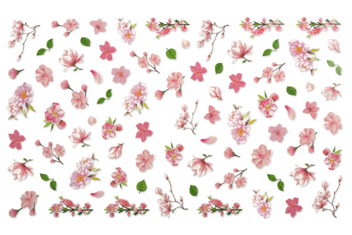 Jolifin LAVENI XL Sticker - Flowers No. 1