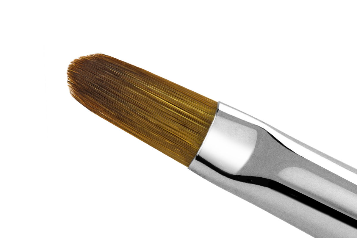 Jolifin LAVENI Pearly Brush - Gel oval size 6