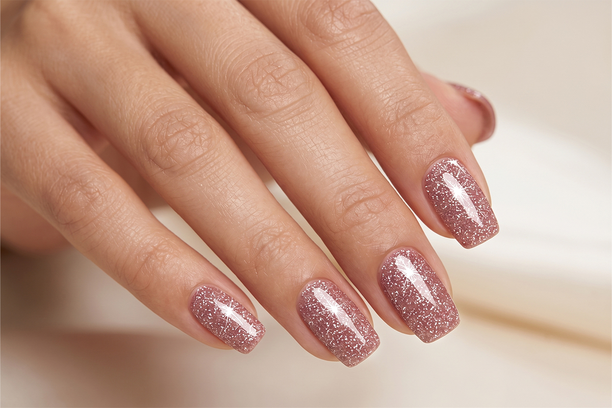 Jolifin LAVENI Shellac - FlashOn Nightshine apricot 10ml