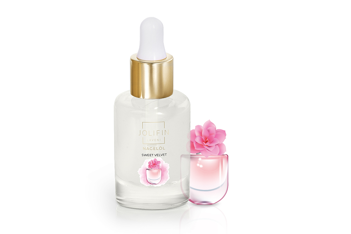 Jolifin LAVENI Nail Oil - sweet velvet 10ml