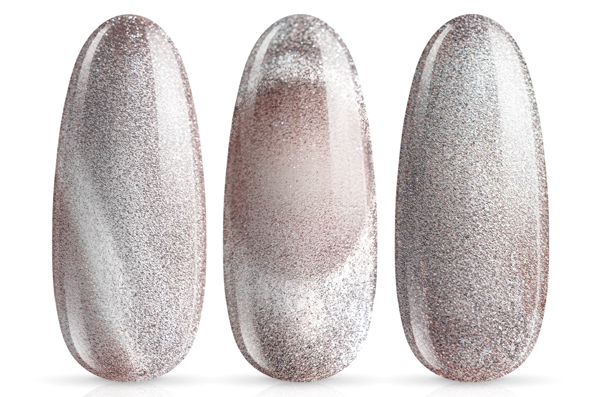 Jolifin LAVENI Shellac - Cat-Eye Diamond Jelly Glas brown 10ml