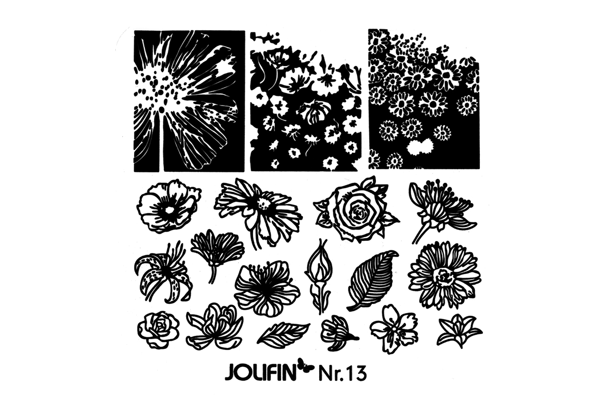 Jolifin Stamping Stencil No. 13