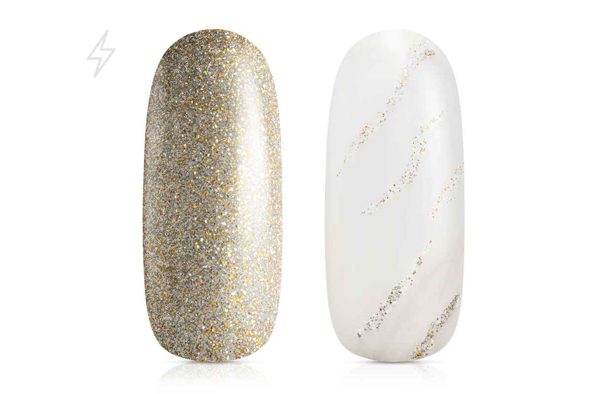 Jolifin LAVENI PRO Farbgel - FlashOn sand hologramm 5ml