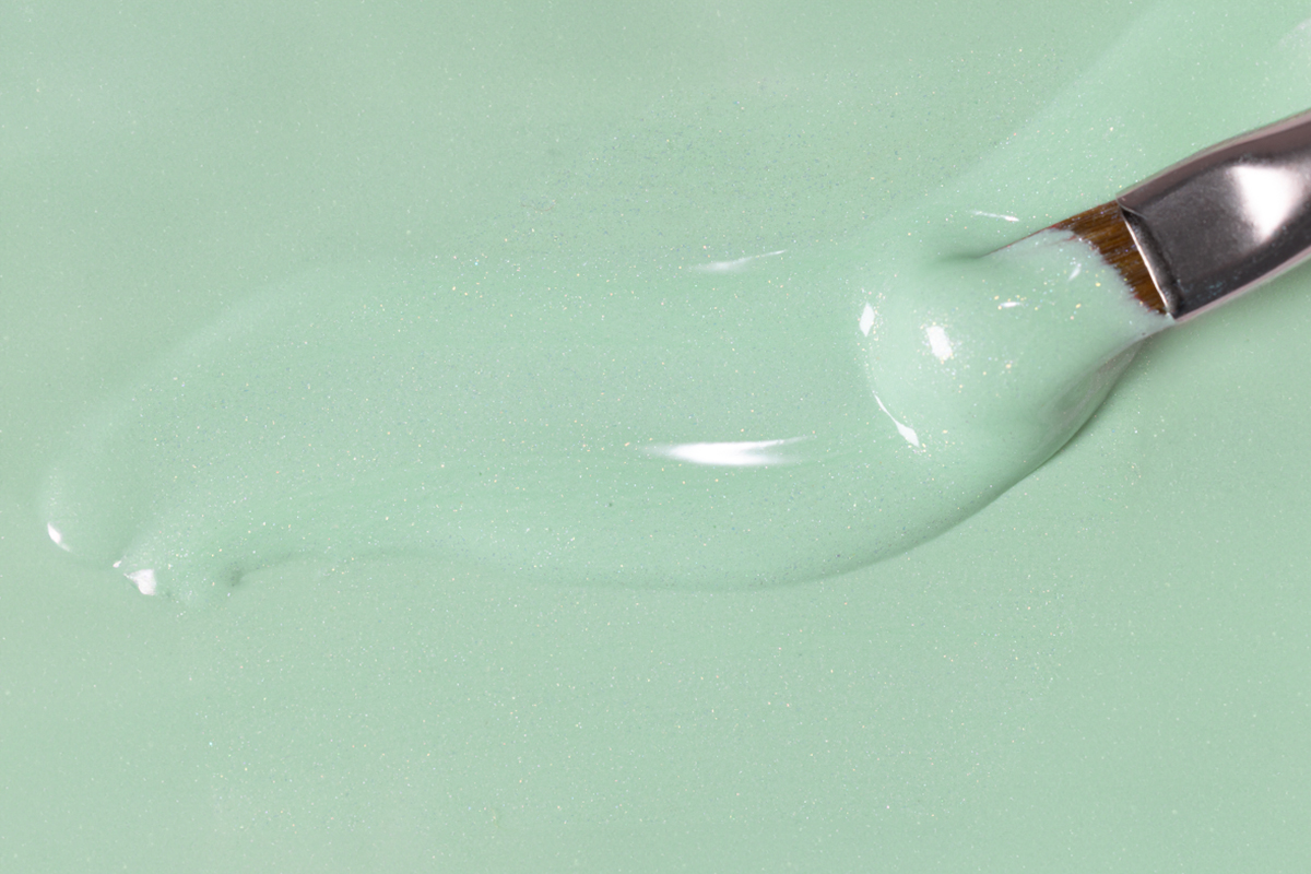 Jolifin Colour Gel Glimmer pastel mint 5ml