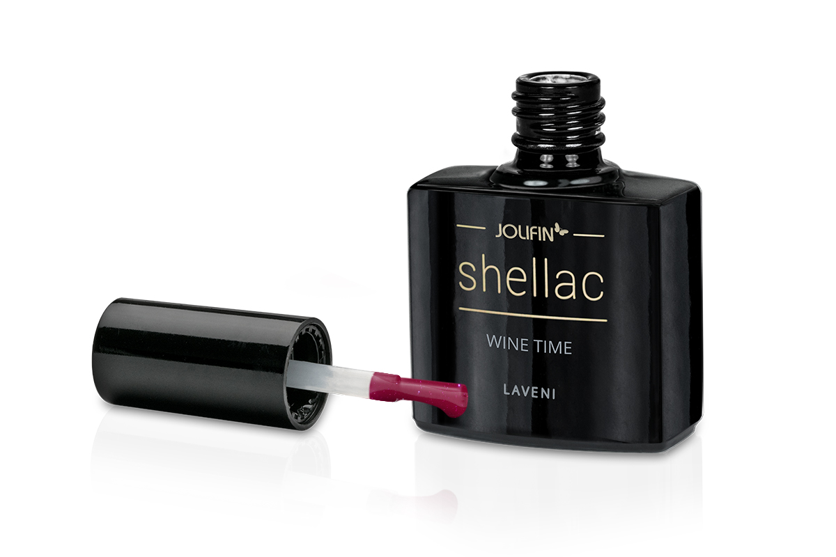 Jolifin LAVENI Shellac - wine time 10ml