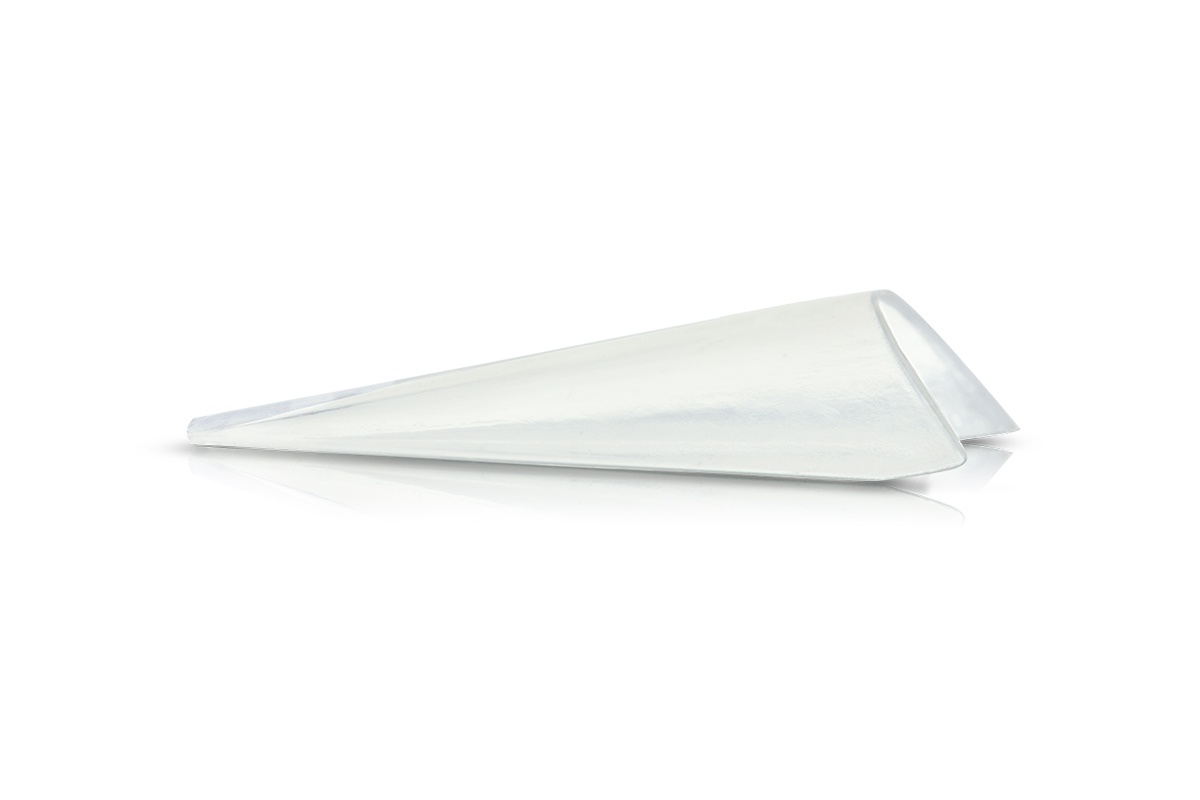 Jolifin 100 tip box - classic Stiletto clear
