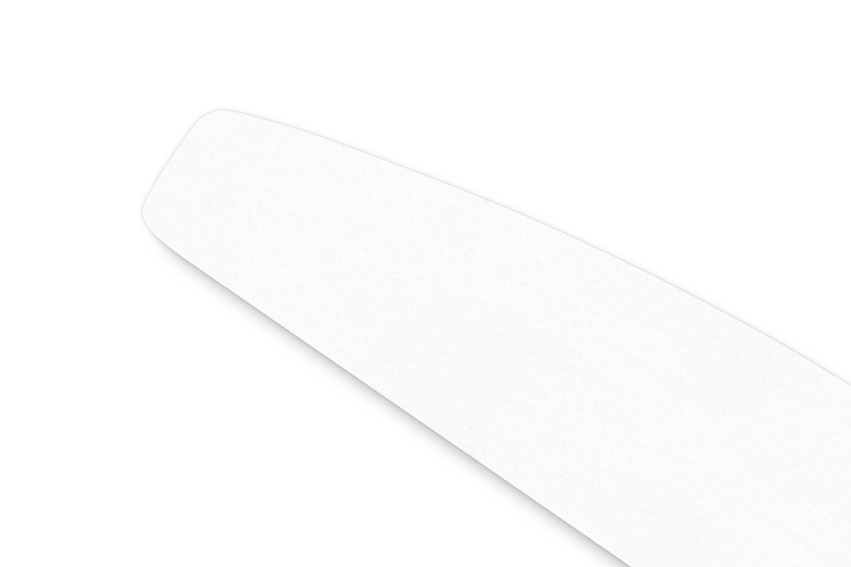 Jolifin Feile Basic - Trapez weiß 100/180