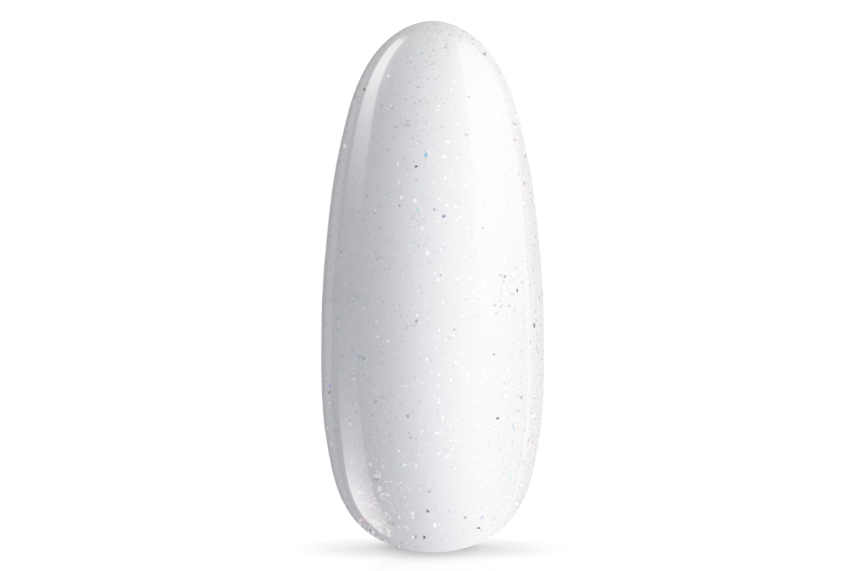 Jolifin LAVENI Shellac - StrongBuilder milky white Glimmer 10ml