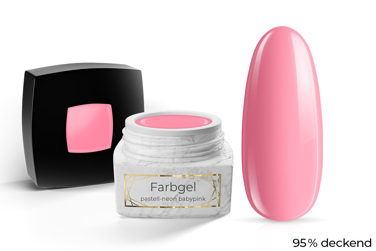 Jolifin LAVENI PRO colour gel - pastel-neon babypink 5ml