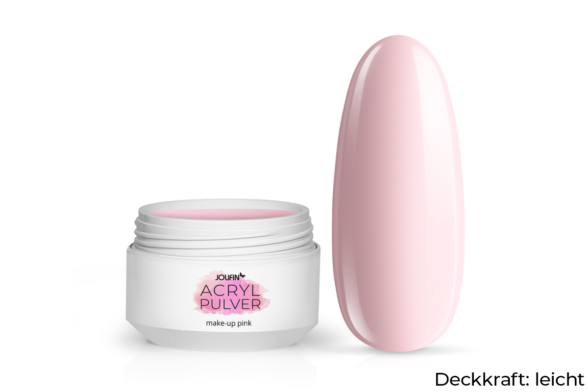 Jolifin Acryl Pulver - make-up pink 10g