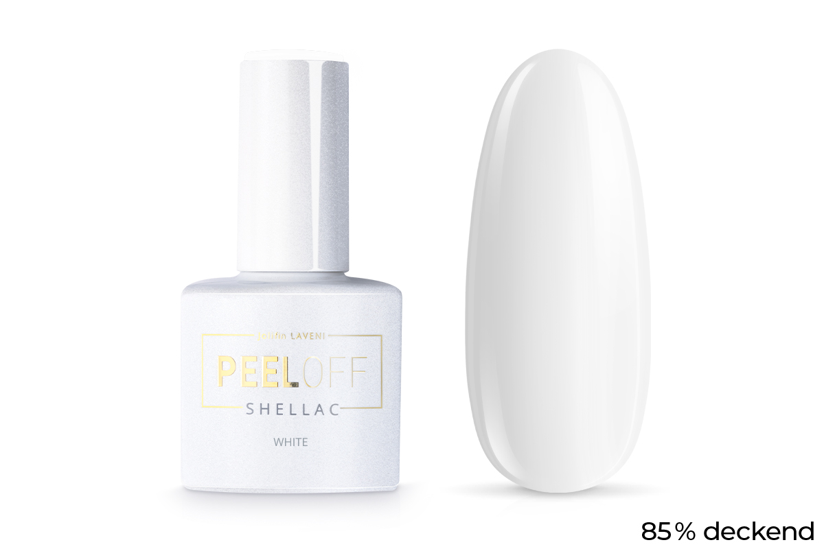 Jolifin LAVENI Shellac PeelOff - white 10ml