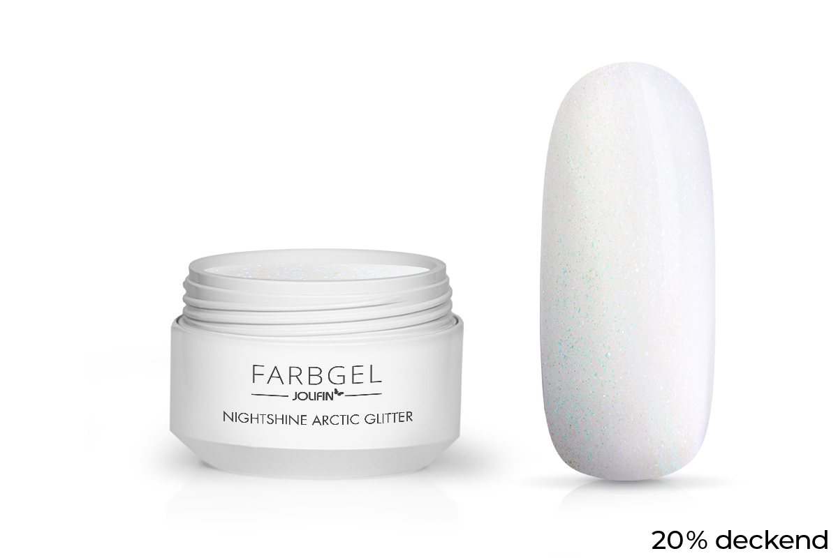 Jolifin Colour Gel Nightshine arctic Glitter 5ml