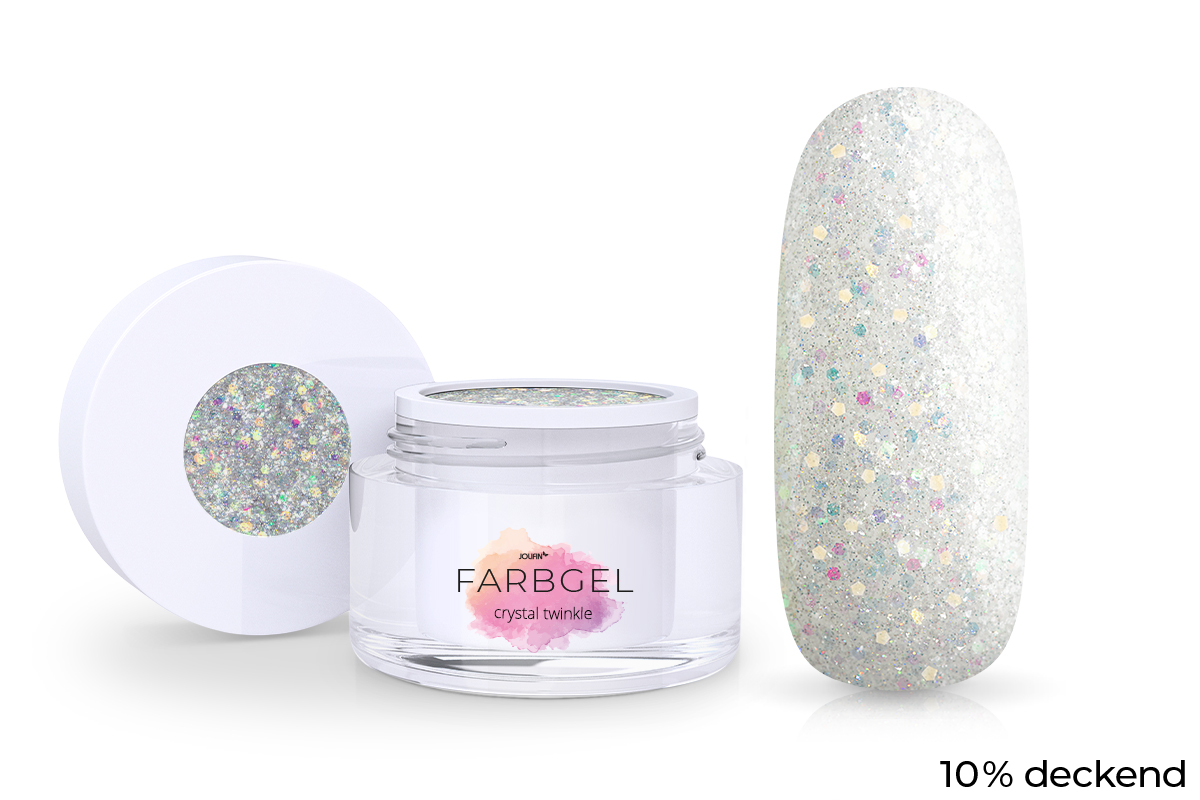 Jolifin Farbgel crystal twinkle 5ml
