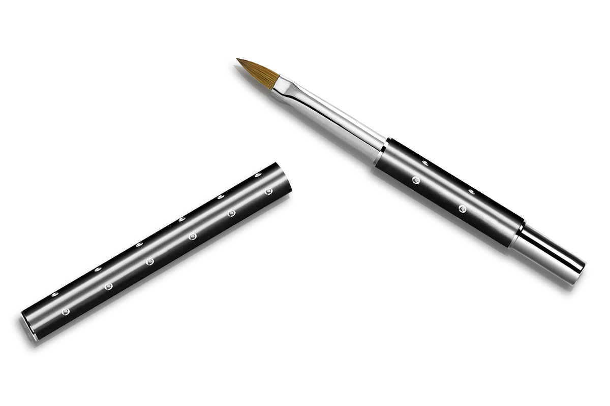 Jolifin Diamond acrylic brush black size 6