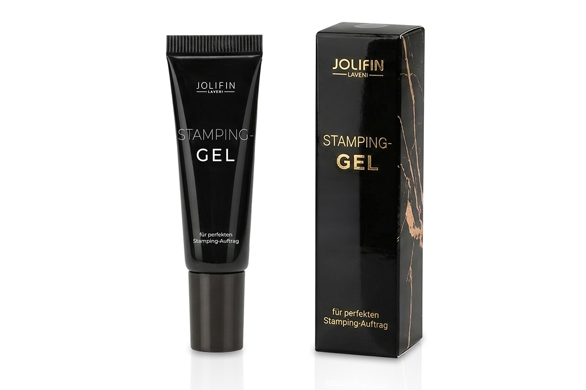 Jolifin LAVENI Stamping Gel - white 8ml