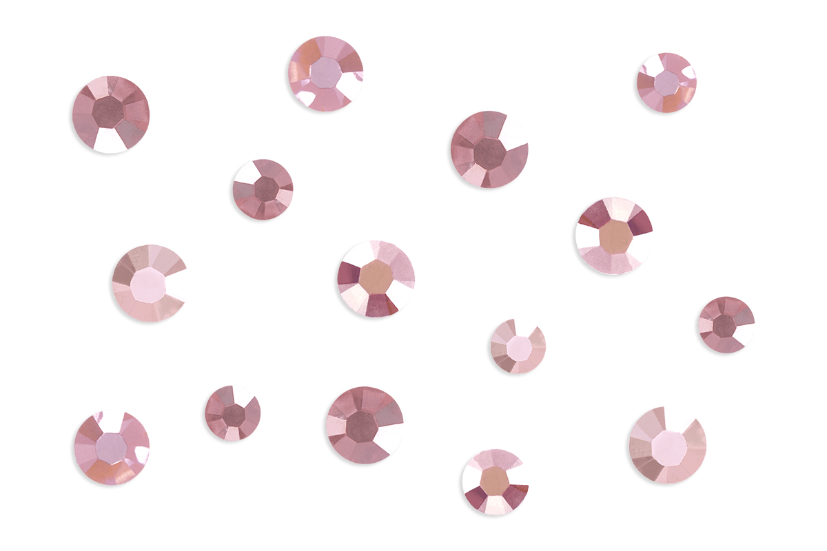 Jolifin rhinestone display - rose