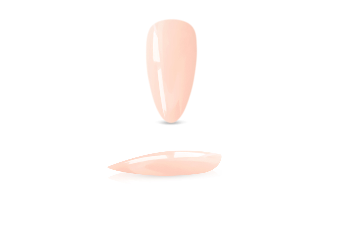 Jolifin 120 Tipbox Press-On oval almond milky nude