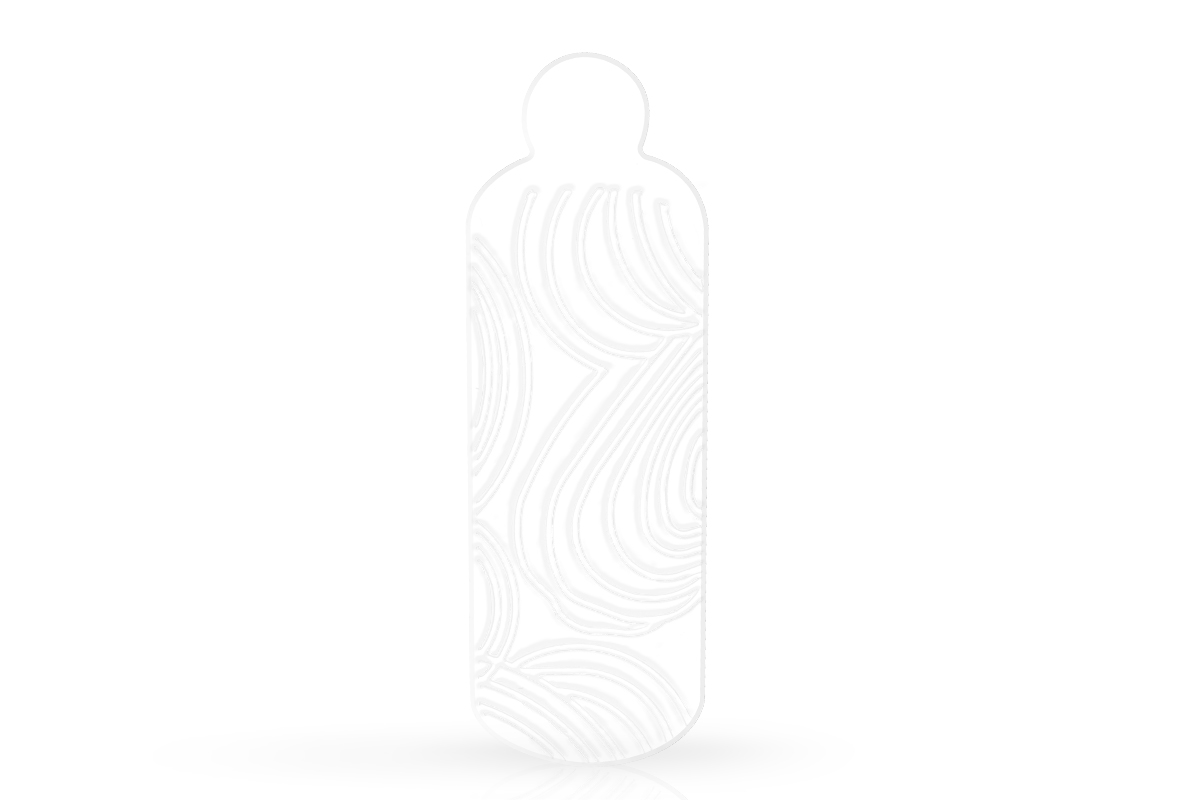 Jolifin Silikonform für Dual-Tips - lines