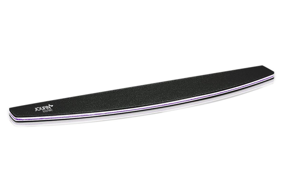 Jolifin Feile Trapez schwarz 100/180