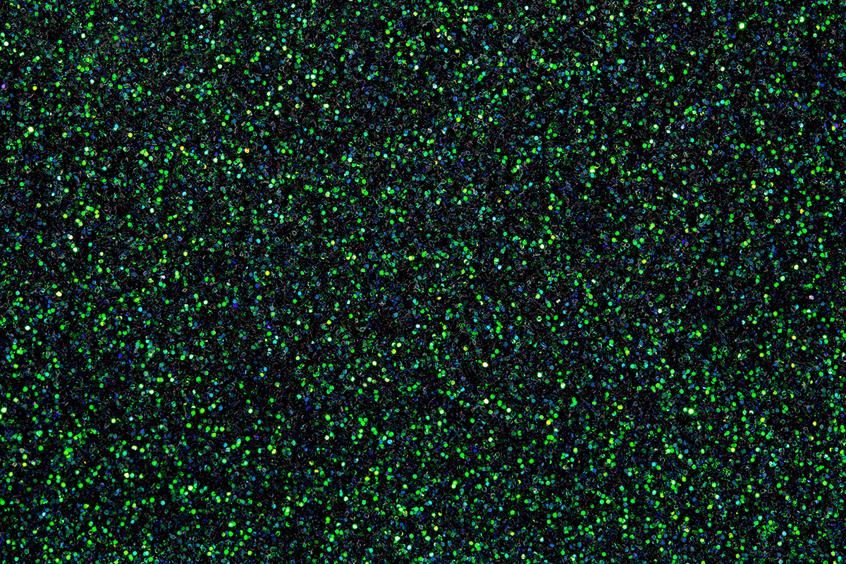 Jolifin LAVENI Chameleon Glitter - ocean smaragd