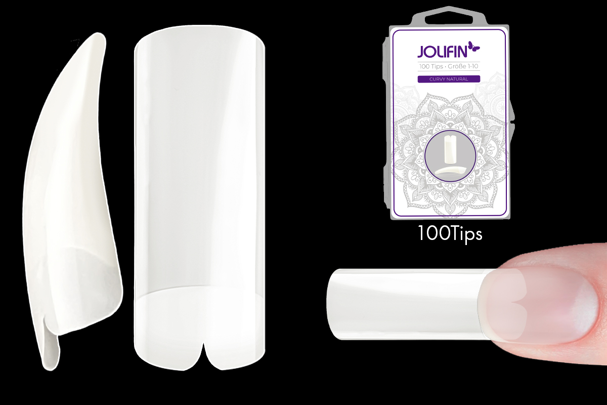 Jolifin 100er Tipbox curvy natural