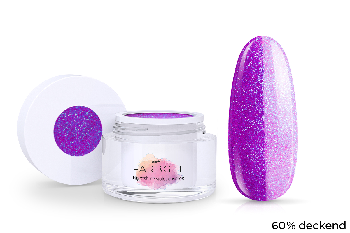 Jolifin Farbgel Nightshine violet cosmos 5ml