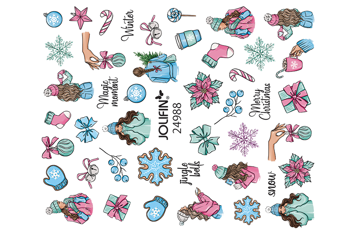 Jolifin Sweet Christmas Tattoo - No. 2