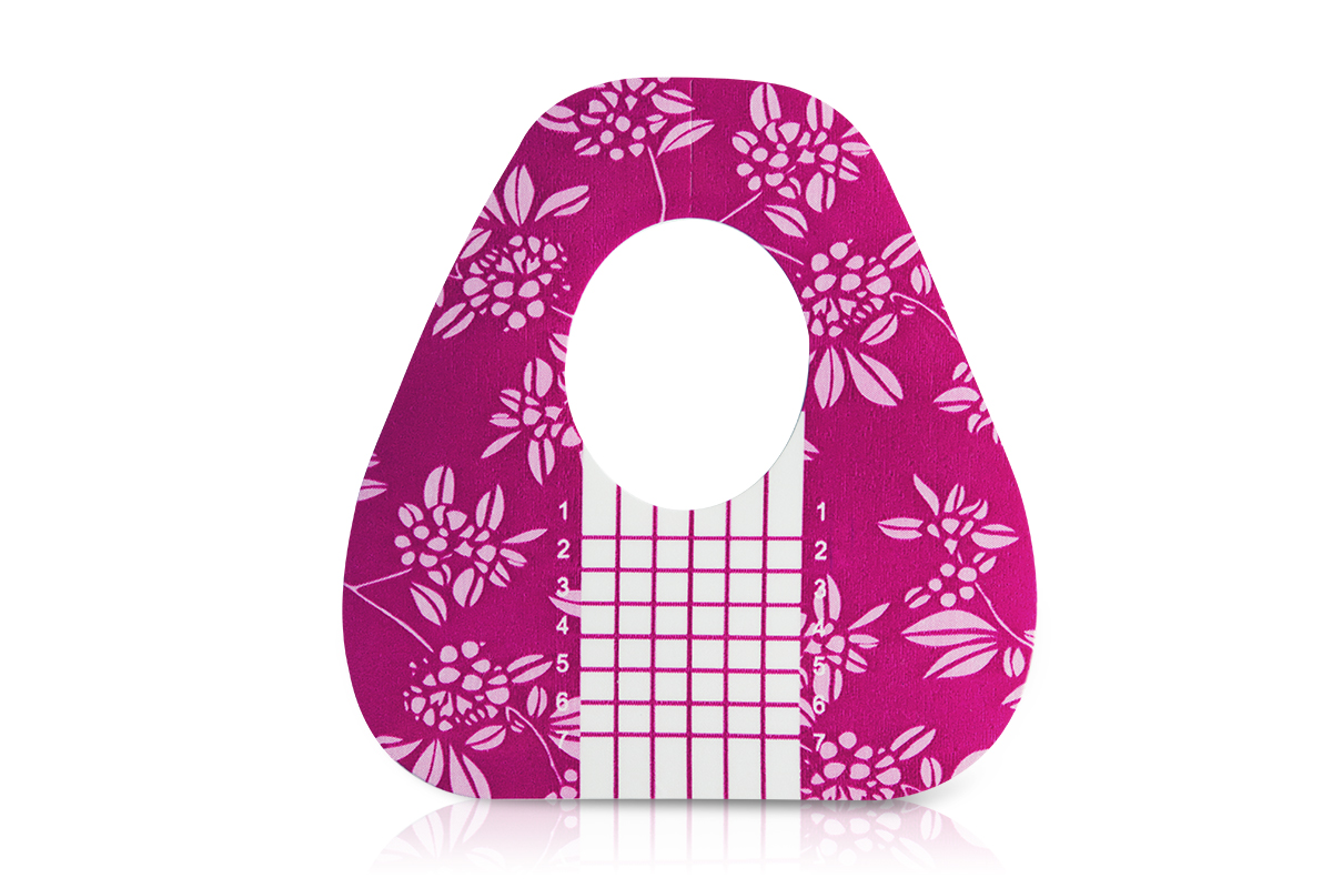 Jolifin stencils roll of 100 - purple