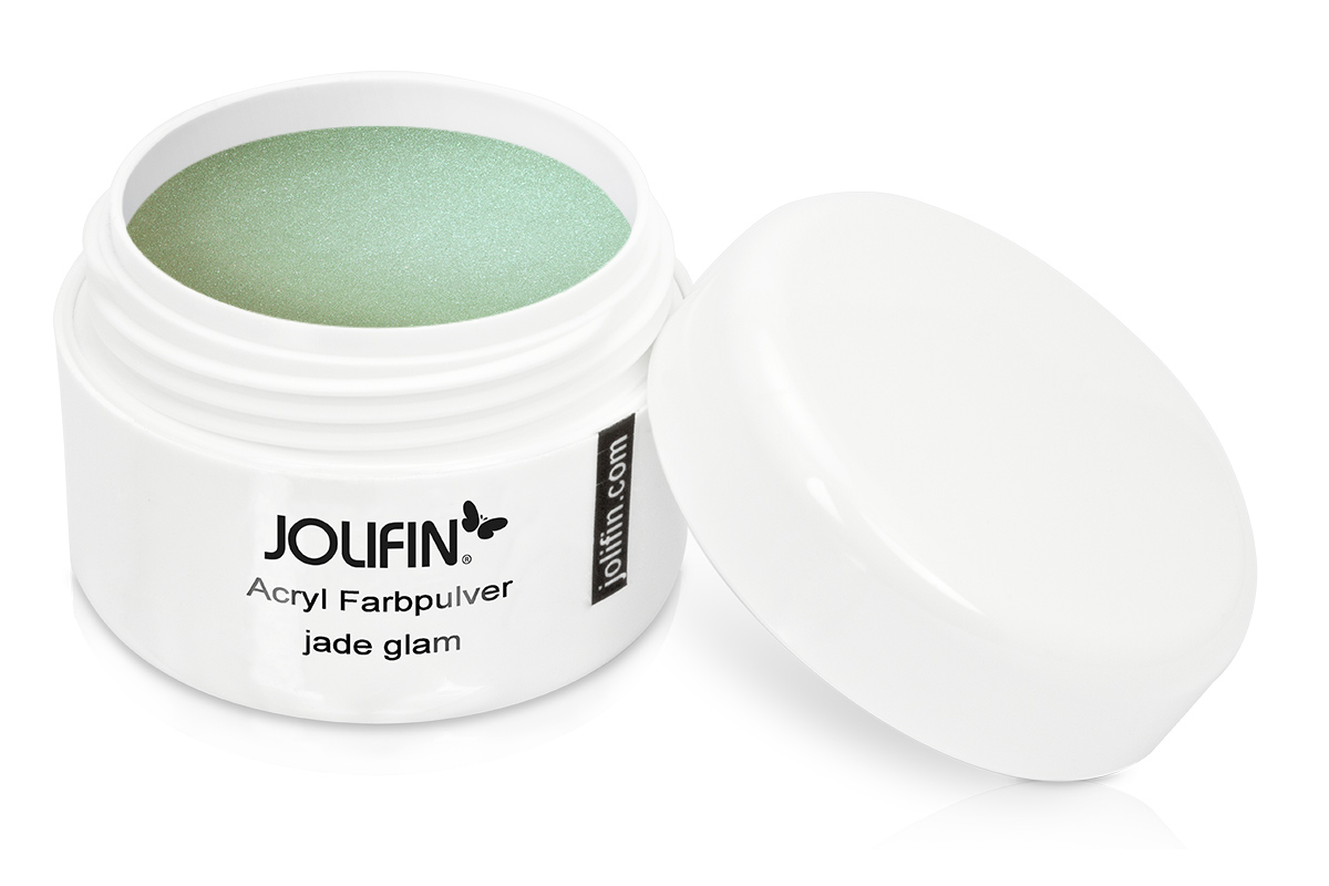 Jolifin acrylic colour powder - jade glam 5g